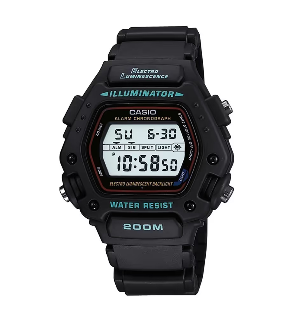 montre casio homme digital dw290-1v